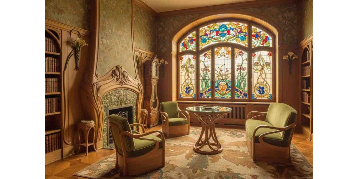 Stilul Art Nouveau: eleganță și inovație în designul interior al locuinţei tale