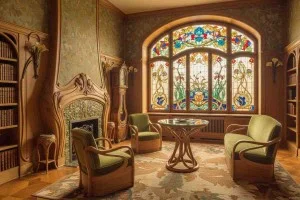 Stilul Art Nouveau: eleganță și inovație în designul interior al locuinţei tale