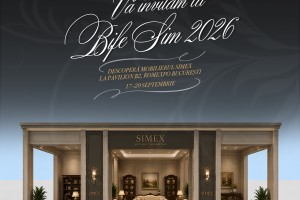 Simex la BIFE-SIM 2026 – Amprenta meșteșugului autentic în mobilierul din lemn masiv