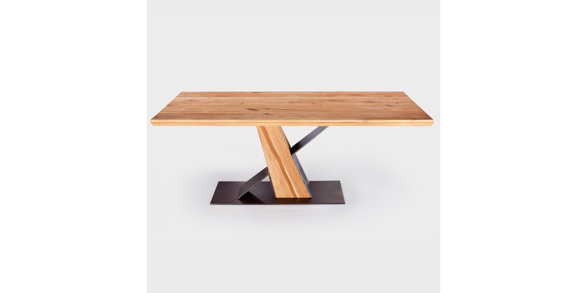 RUSTIC: O nouă serie de mobilier. Mese moderne și inedite din lemn masiv