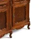 Bufete din Lemn Masiv, Bufet lemn masiv, maro/alb, 3 uși, 3 sertare, Cleopatra