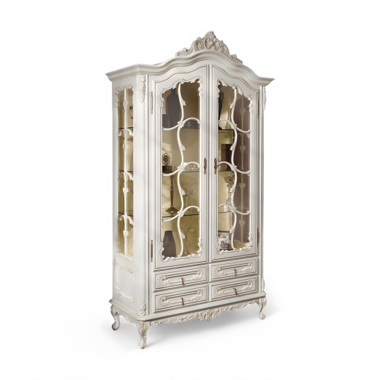 2-door Glassware - Cleopatra Glass cabinet, 2-door Glassware - Cleopatra