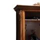 Cuiere din Lemn Masiv, Cuier lemn masiv, maro/alb, 3 uși, 1 sertar, stânga, Cleopatra