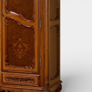 Dulap lemn masiv, maro/alb, 2 uși, Cleopatra