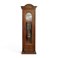 Carcasă ceas lemn masiv, cu mecanism, 2 sertare, inserții ornamentale, Veneția Carcasă ceas lemn masiv, cu mecanism, 2 sertare, inserții ornamentale, Veneția