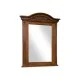 Rama oglinda minibar - Venetia Rame Oglinzi din Lemn Masiv, Ramă oglindă minibar lemn masiv, maro/alb, inserții ornamentale, Veneția