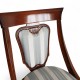 Scaun Md2 - Firenze Scaune din Lemn Masiv, Scaun lemn masiv, maro/alb, Md.2, tapisat, Firenze