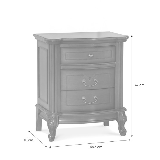 Nightstand, Bedside table - Firenze
