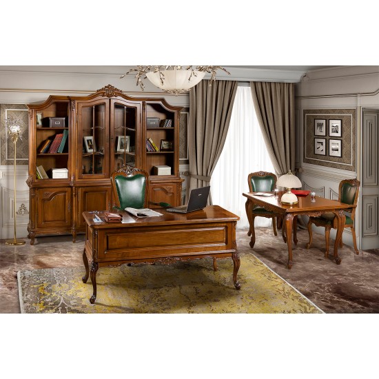 Cabinet de lucru din lemn masiv, Cabinet - Royal