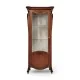 Cristalier, lemn masiv, maro/alb,1 ușă dreapta, Venice Cristalier, lemn masiv, maro/alb,1 ușă dreapta, Venice