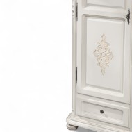 Dulap lemn masiv, maro/alb, 5 uși, Veneția Lux Dulap lemn masiv, maro/alb, 5 uși, Veneția Lux