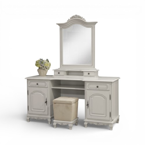 Toaletă lemn masiv, MD2, gri, Elips