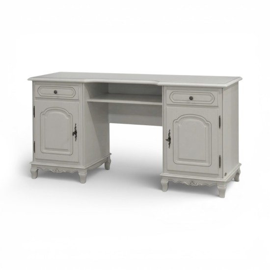 Toaletă lemn masiv, MD2, gri, Elips