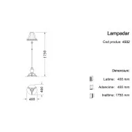 Lampadar - Mic mobilier