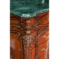 Casetieră lemn masiv, maro, 7 sertare, Cleopatra Lux