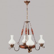 Lustra Carrera cu 4 barte 2113-62-04B Lustra Carrera cu 4 barte 2113-62-04B