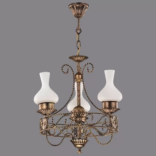 Corpuri de Iluminat, Lustra Lilium cu 3 brate 3031-53-03B