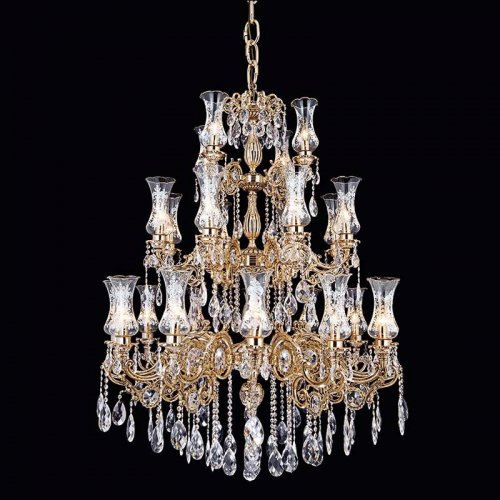 Candelabru Bergama cu 24 brate 6161-58-24F Candelabru Bergama cu 24 brate 6161-58-24F
