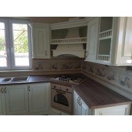 Bucătărie lemn masiv, model 1, Rafael Bucătărie lemn masiv, model 1, Rafael