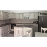 Bucătărie lemn masiv, model 6, Rafael