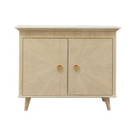 Camelot- Tömör fa kredenc, 2 ajtós