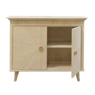 Camelot- Tömör fa kredenc, 2 ajtós