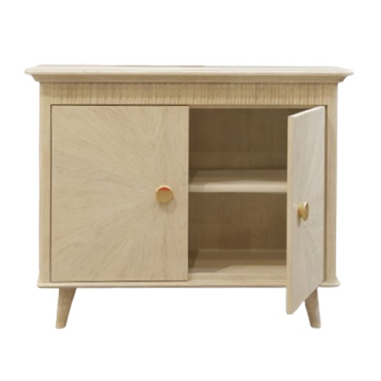 Solid wood Sideboard, 2 doors, Camelot