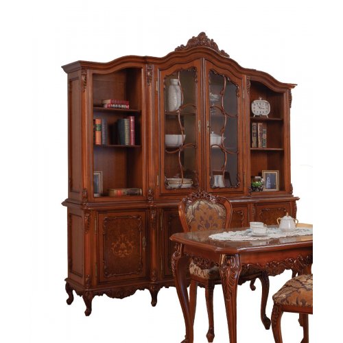 Bibliotecă lemn masiv, maro/alb, 2 uși, Cleopatra Bibliotecă lemn masiv, maro/alb, 2 uși, Cleopatra
