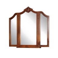 Ramă Oglindă Lemn Masiv, Maro/Alb, stil Rococo, Royal Ramă Oglindă Lemn Masiv, Maro/Alb, stil Rococo, Royal