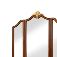 Ramă Oglindă Lemn Masiv, Maro/Alb, stil Rococo, Royal Ramă Oglindă Lemn Masiv, Maro/Alb, stil Rococo, Royal