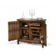 Chest, Wood bar Stand - Royal