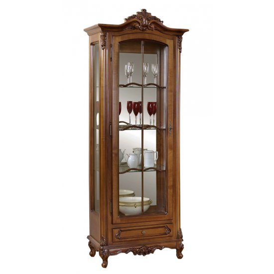 Glass cabinet, Glassware 1 left door - Royal
