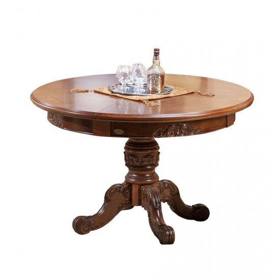 Tables, Extendable round table - Royal