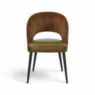 Scaun modern din lemn masiv Dixi