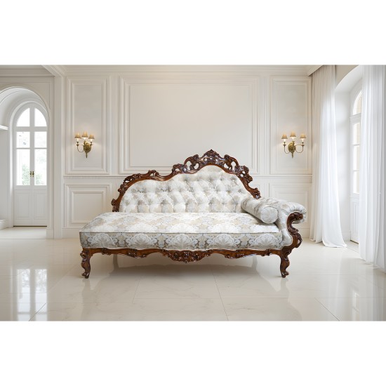 Canapea lemn masiv, sofa, tapisată, 3 locuri, Cleopatra Canapea lemn masiv, sofa, tapisată, 3 locuri, Cleopatra
