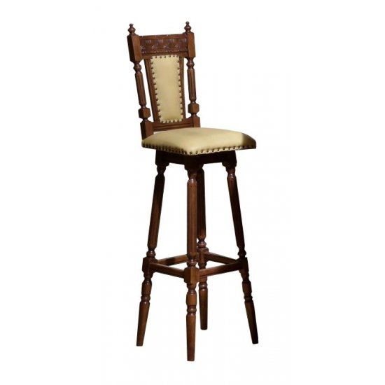 Chairs, Bar stool with backrest - Venetia Lux