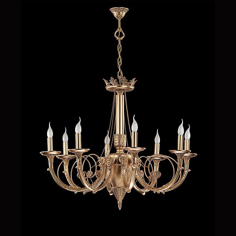 Lustra Palladium cu 8 brate 6156-55-08
